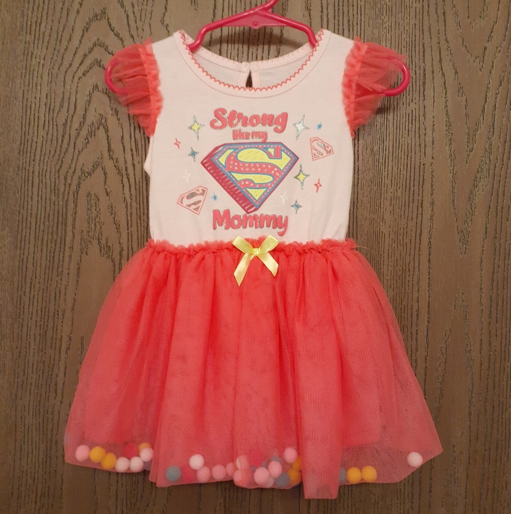 DC Supergirl Tutu Kids Dress